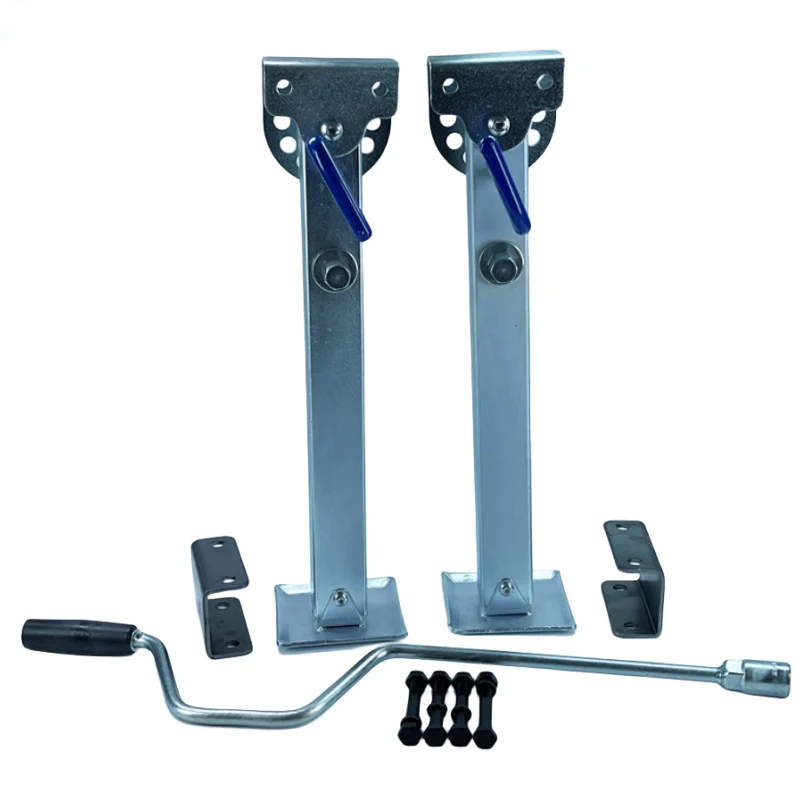 Heavy Duty Folding Hand Trailer Stabilizer Jacks Support 1 Tons Motorhome Leg Stand Foot Load Rotary Accessories Complete