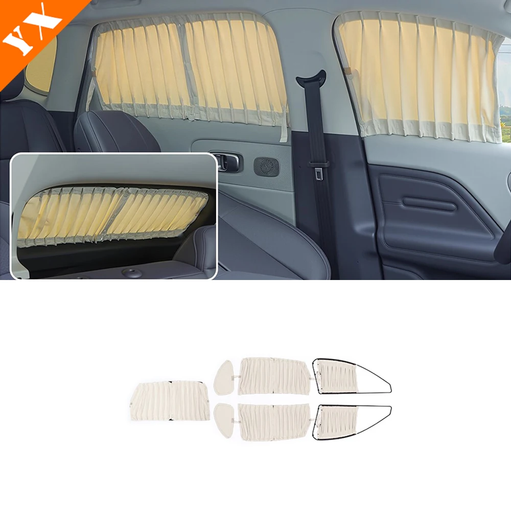 

2025 2026 For Leapmotor B10 accessories Car Interior Sunshade Net,Car Dual Track Sunshade, Sun Protection,Heat Protection Net