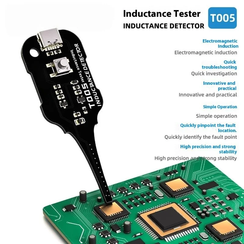 【xxx】1Pcs For PC Repair Electromagnetic Induction Quick Fault Check Motherboard Coil Tester Inductor Detector Tool[S14]