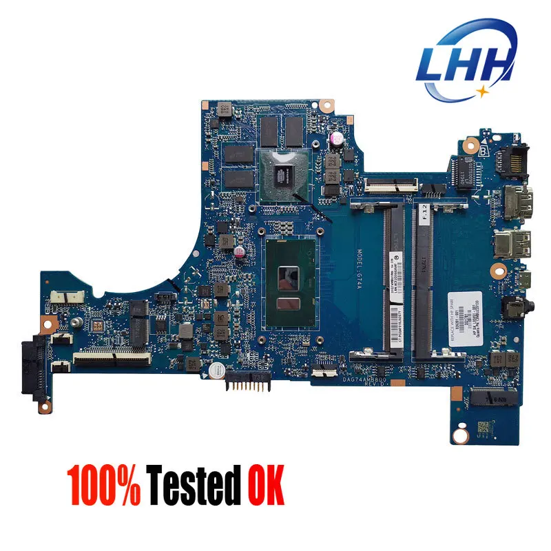 

DAG74AMB8D0 mainboard For HP Pavilion 15-CC Laptop Motherboard With i5 i7 CPU GPU 940MX 2G/4G