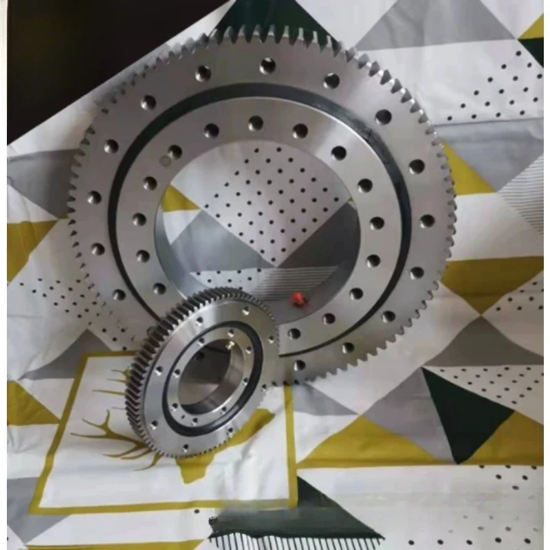 External Gear Slewing Bearing Small Large Turntable Bearing Heavy Duty Slewing Ring for Mechanical Rotating Platform