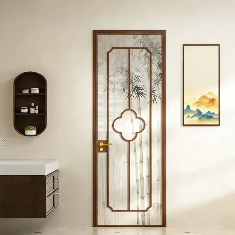 porta-scorrevole-in-stile-cinese-moderno-per-bagno-e-cucina-con-vetro-effetto-bambu-e-design-retro-medievale