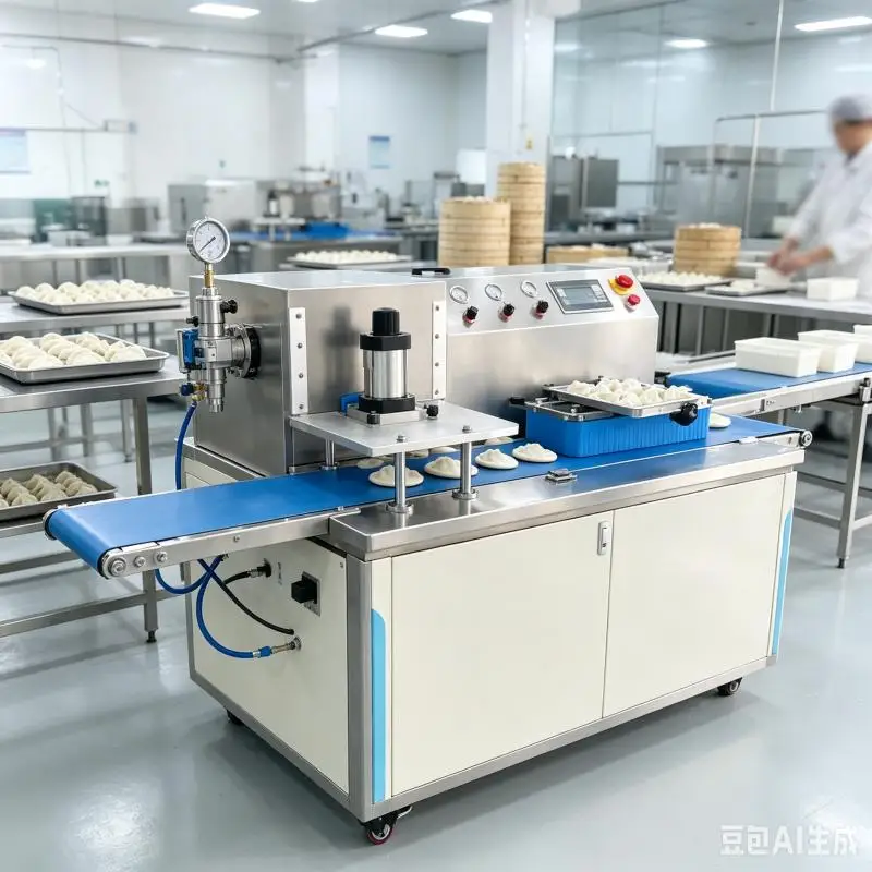 Customized Automatic Mooncake Forming Machine Pancake Stamping Equipment High Efficiency Dough Press Bakery Processing