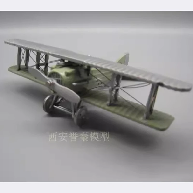 

Литье под давлением в масштабе 1:72, SPAD S.VII, истребитель с двумя крыльями, простая версия, готовая модель из сплава, сувенирные подарки для взрослых мальчиков