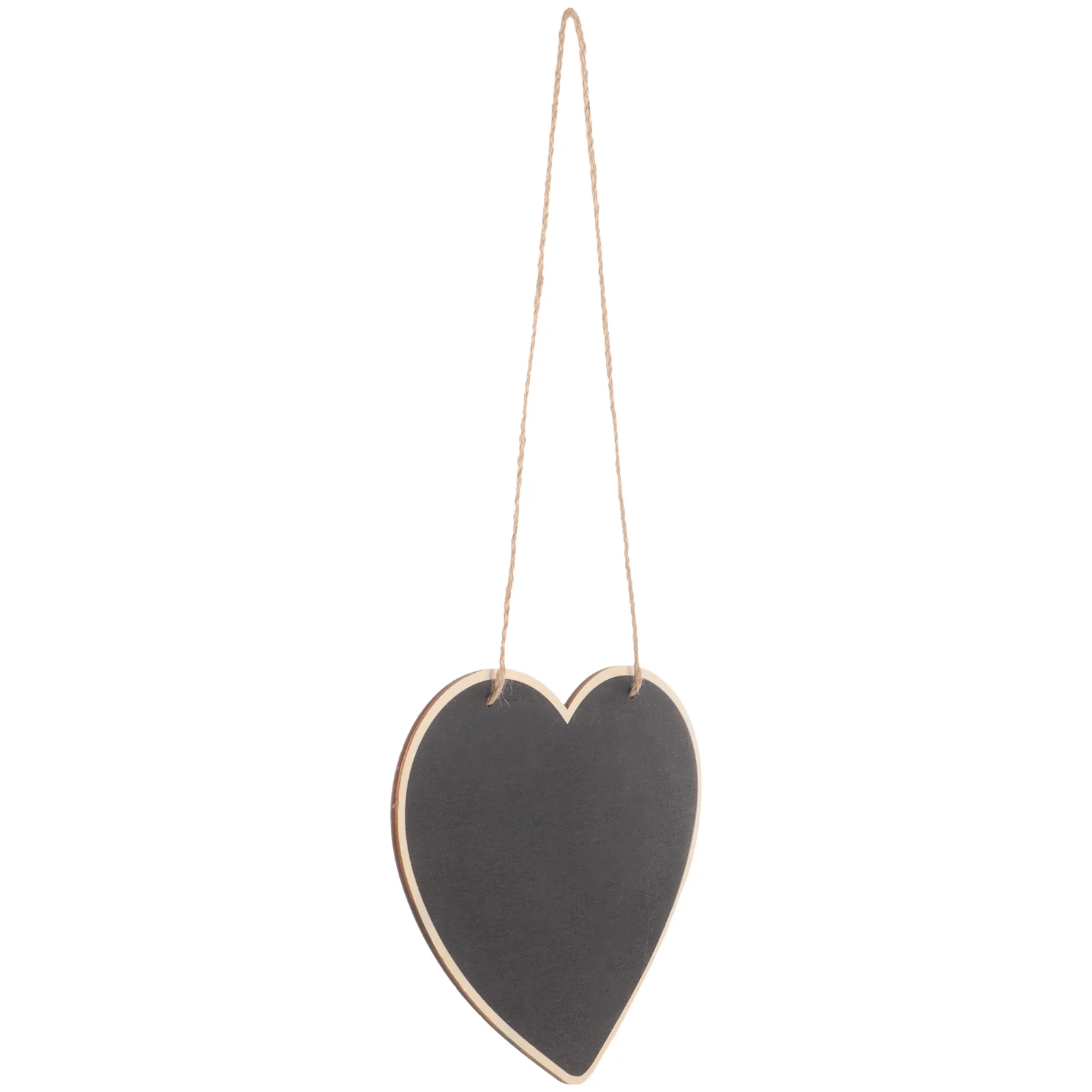 

Memo Mini Blackboard Wood Chips Chalk Blank Decorative Chalkboard Hemp Rope Signs