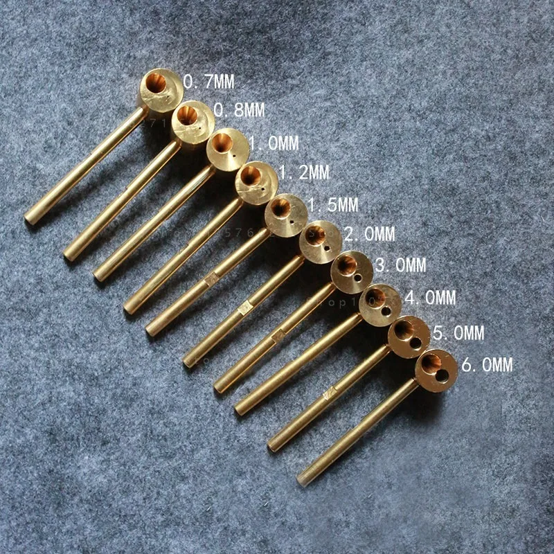 Fabric Flower Maker brass head for fabric stem making accessories
