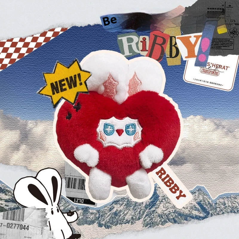 

Heartbeat Rabbit Ribby мультфильм мягкая милая сумка кулон брелок модная игрушка ручной работы коготь машина кукла девушка изысканный подарок