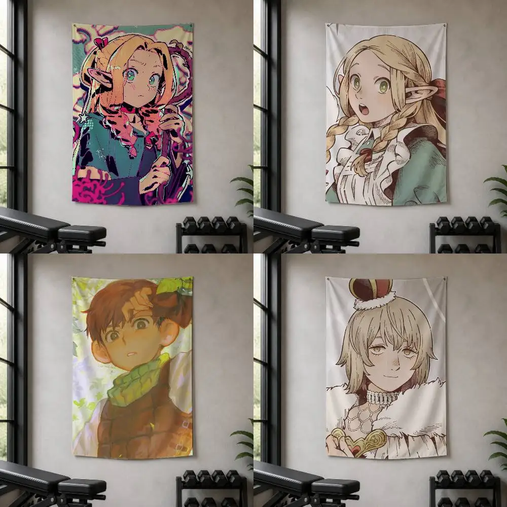 D-Delicious in Dungeon  Decorative Art Flag Banner for Picnic Camping Party and Home Decor