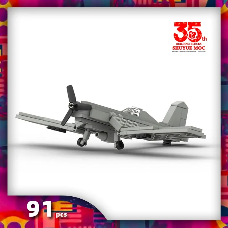 

SyMOC naval warbirds Corsair Military Army Avion Plane Jet Warcraft Fighter Morden Warplane Sets Aircraft Models Building Blocks