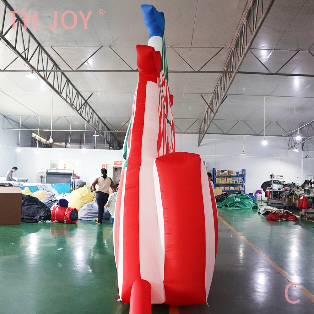 Arche de cirque gonflable de carnaval, décoration extérieure, clown gonflable, porte de bienvenue pour fête