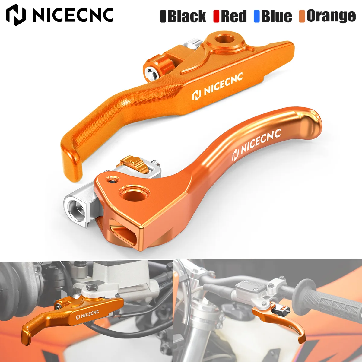 NICECNC For 2026 2025 2024 KTM EXC 300 SX 125 SX-F 450 EXC-F 450 350 250 2016-2026 BREMBO Short Clutch Lever Brake Lever Kit