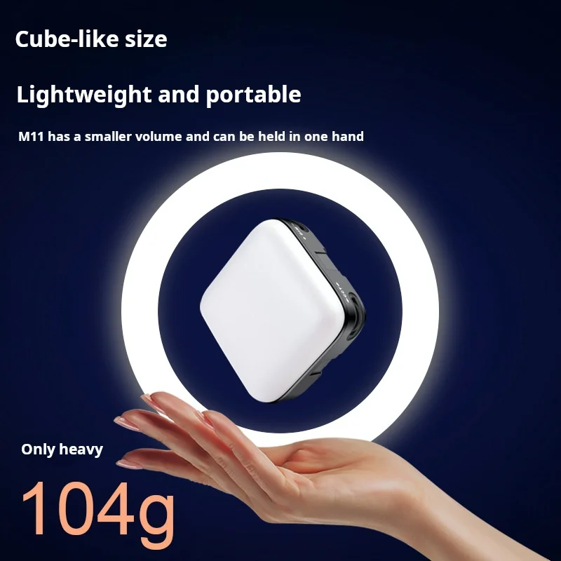 Dimmable RGB Beauty Fill Light - RGB Phone/Camera Fill Light, with 3000K-9000K Adjustable Color temperature, for TikTok/YouTube