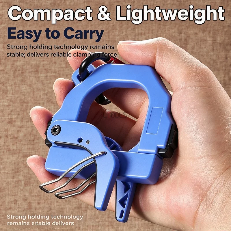 Portable One-Hand Release Cable Tie Holder Thickened ABS Cable Tie Dispenser Zip Tie Storage Organizer for Electricians Plumbers