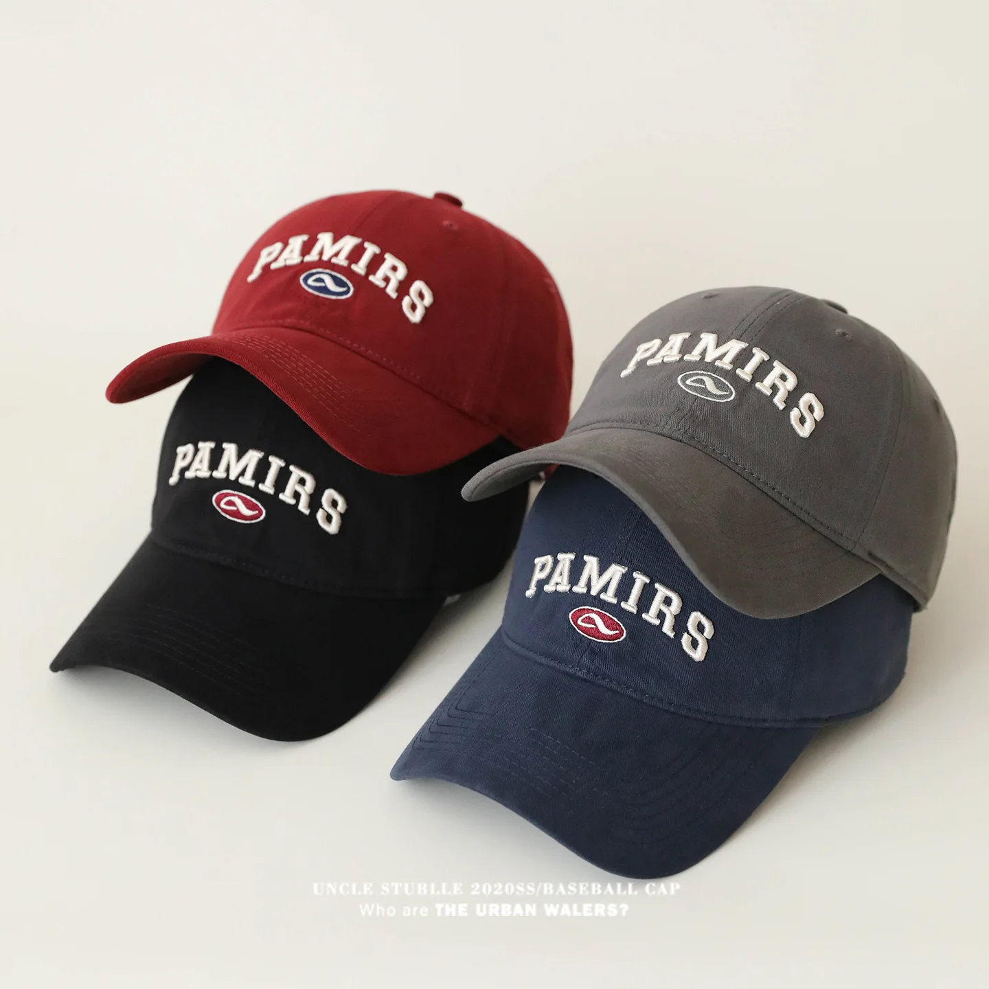 Vintage Embroidered Baseball Cap For Women Men Washed Adjustable Snapback Hat Outdoor  leisure Sport Fishing Sunhat Streetwear