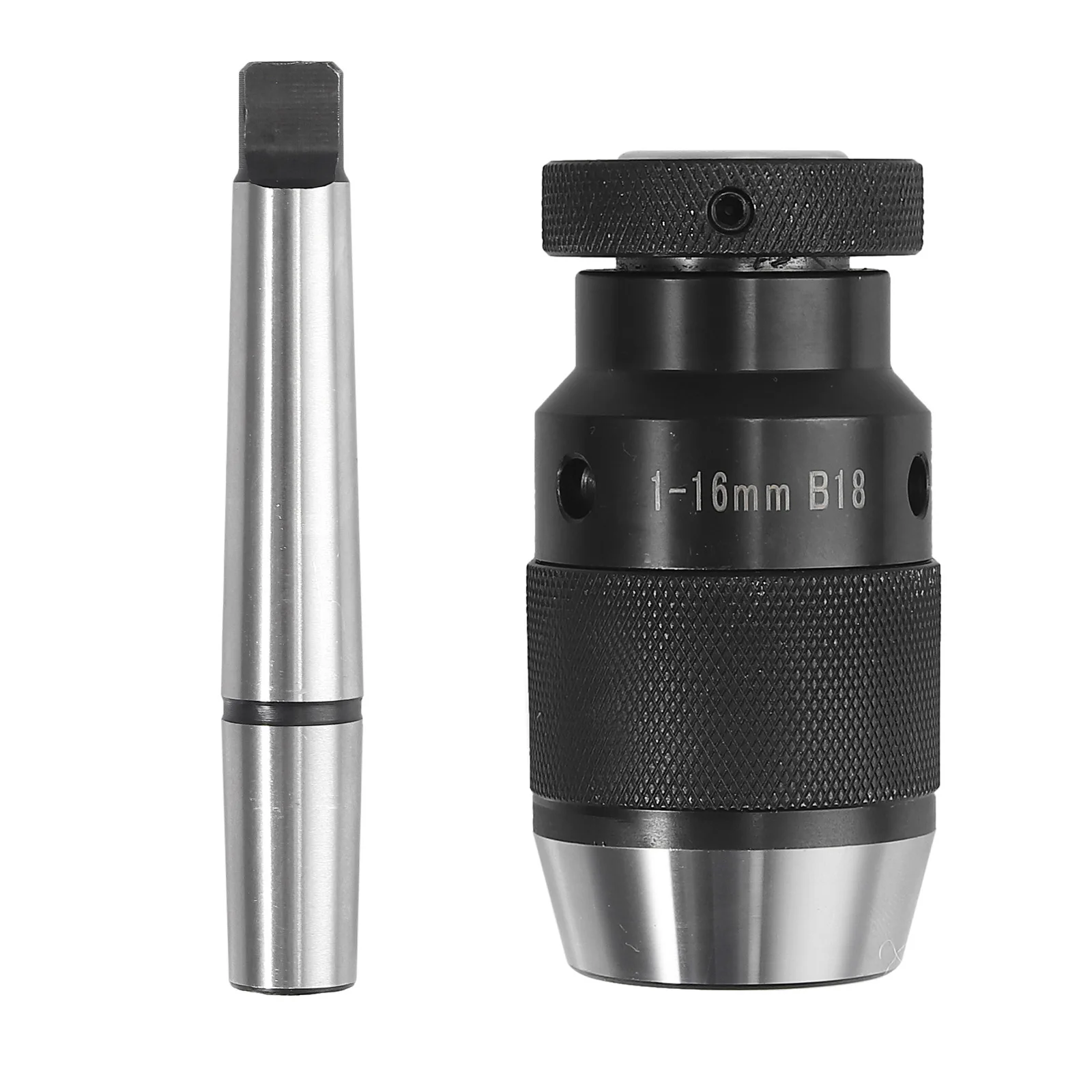 Mandril de Broca de Aperto Automático Equipado com Mt2 Mk2-b18 Haste de Extensão Mohs Haste de Conexão Mandril de Travamento Automático 116 B18