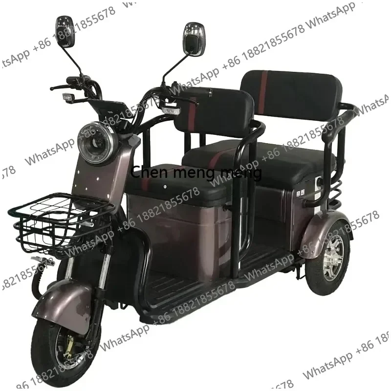 

Electric Tricycle Bike 3 Wheel Factory Supply 60v20ah Adult Tricyclic Bike