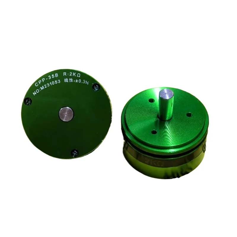 

Double Out Shaft CPP-35 Precision Conductive Plastic Potentiometer Center Tap 1K2K 5K 10K