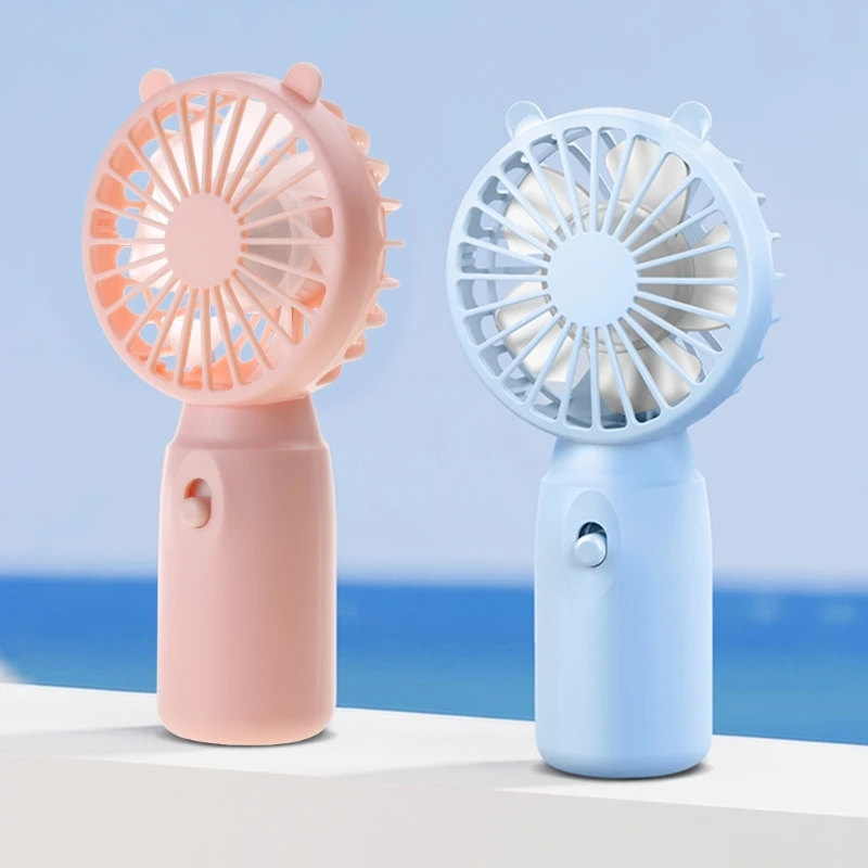 Mini ventilateur refroidissement portatif à piles AA, petit ventilateur pour maison, le bureau, les voyages, l'extérieur