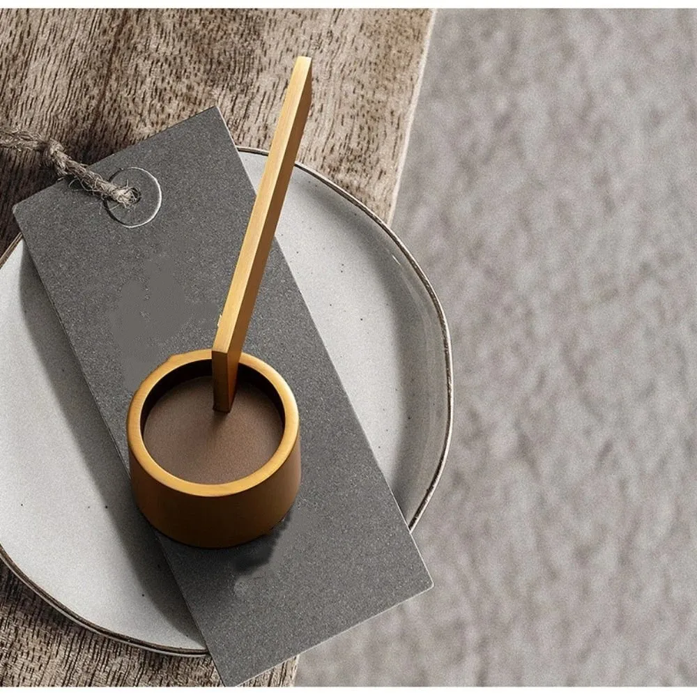 

Zinc Alloy Round Door Lock Mute Mechanical Vintage Style Door Handle Lock Nordic Style Anti-theft Design Deadbolt Lock