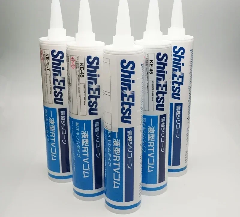 1PCS Japan Shin-Etsu KE-45-W T B G R Electronic Sealant ShinEtsu Shin-Etsu Glass Glue Fixed Waterproof