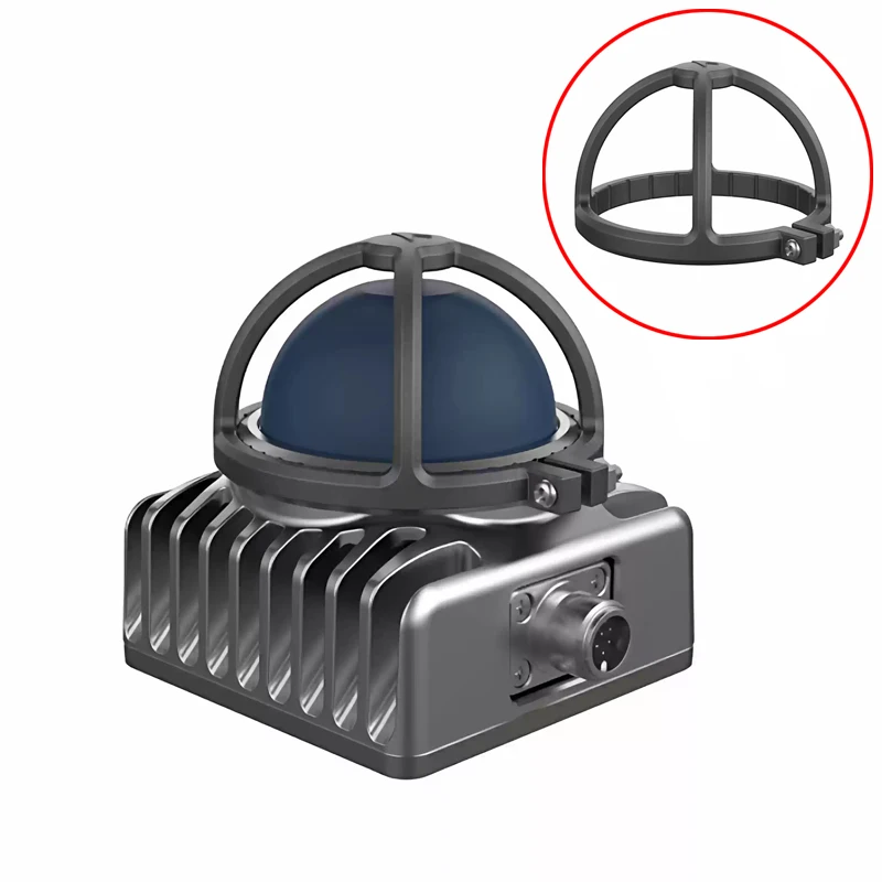 

1PCS For Mid360 LiDAR Model Protective Cover​ Aluminum Alloy Guard Shell Anti-collision Protection Modification Accessories