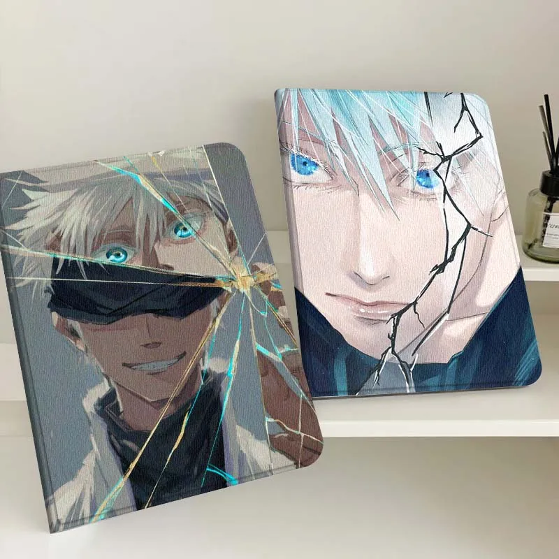 

Gojo J-Jujutsu K-Kaisen Hot Gift Tablet Case For Samsung Tab Galaxy S6 S11 A A7 A8 A9 A11 10.1 10.4 10.5 Plus Lite