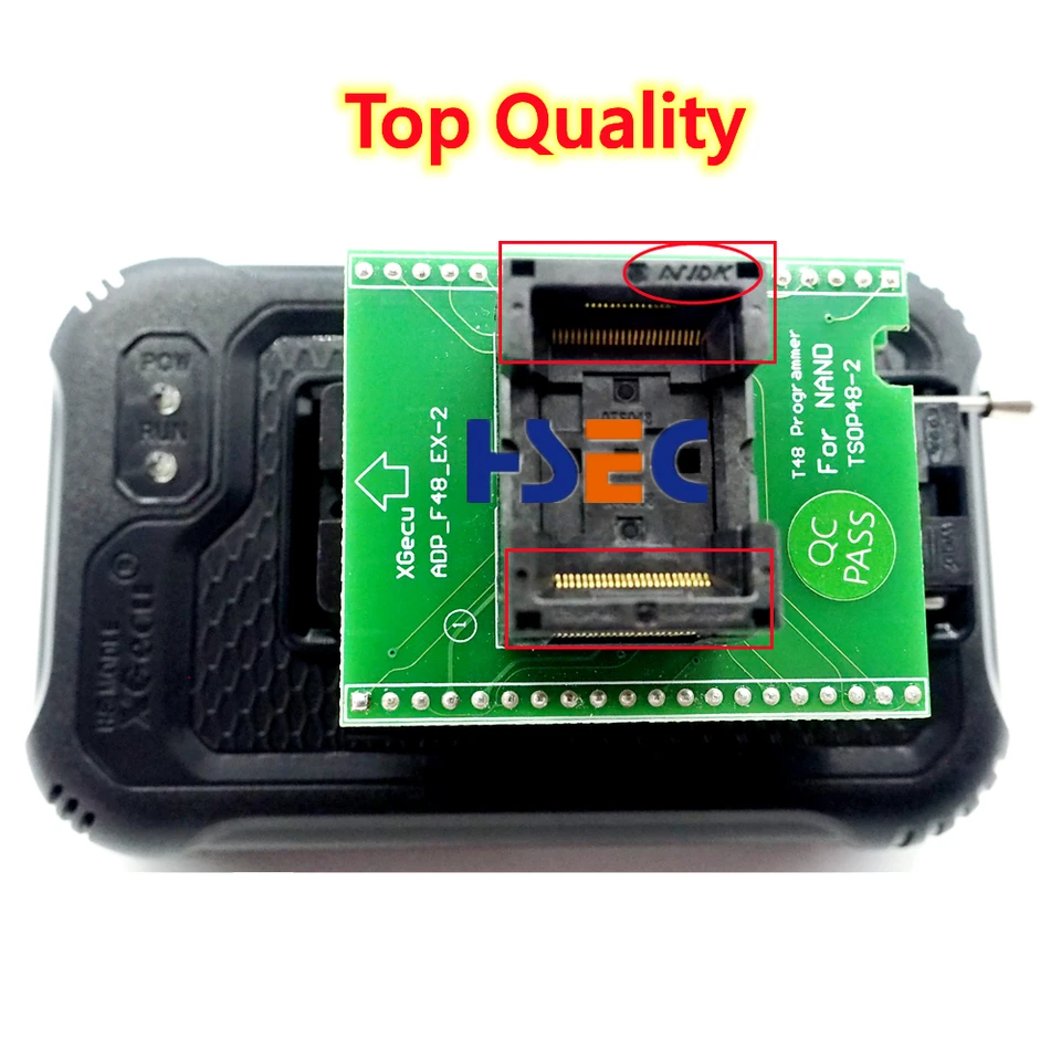 48.c-chan68 New TSOP48 adapter for nand t48 programmer xgecu tsop 48 socket
