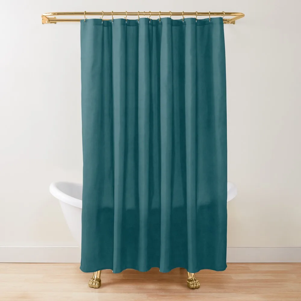 

Speckled Texture - Deep Teal Shower Curtain For Bathrooms With Beautiful Designs Waterproof Shower Curtain