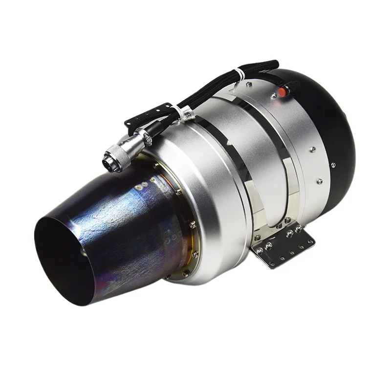 SW400pro 40 kg Spinta Brushless Turbojet Motore Carburante Avviamento con un pulsante Esperimento scientifico