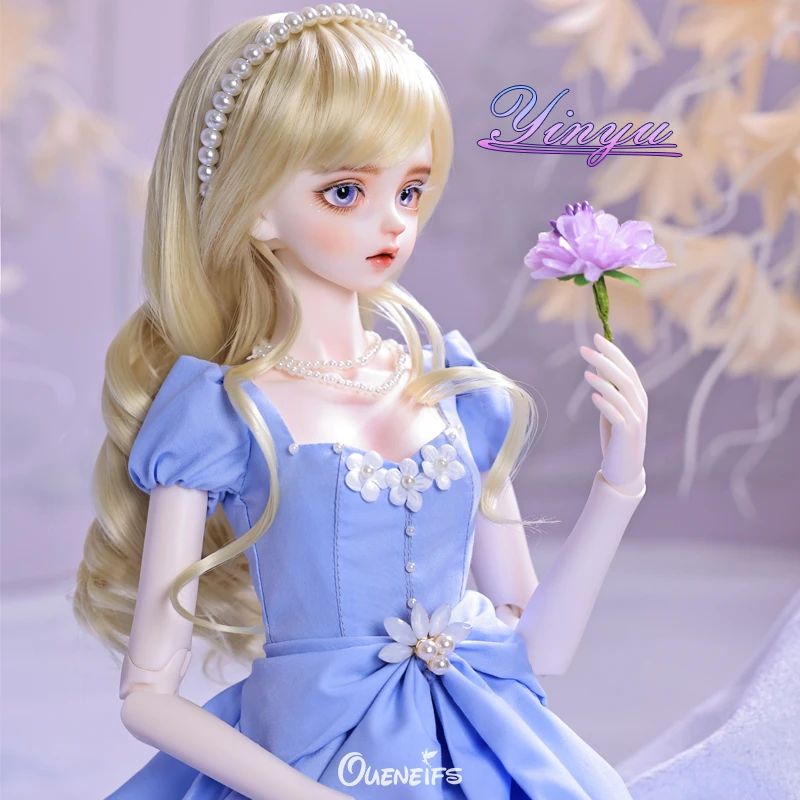 

Shuga Fairy Yinyu 1/3 BJD SD Doll Resin Toys Blue Color Fullset Gift SD Szie Dolls