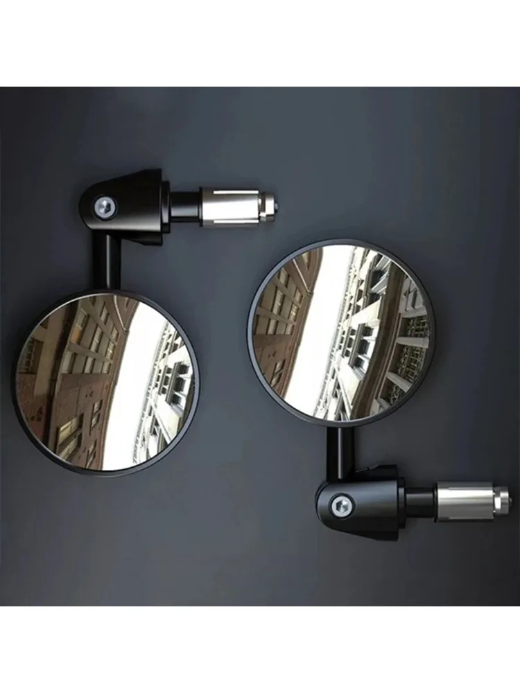 AliExpress Bicycle Handlebar Rearview Mirror Handlebar Extended Rear View Mirror Small Mirror Blind Spot Wide View Safety Turning Mirror