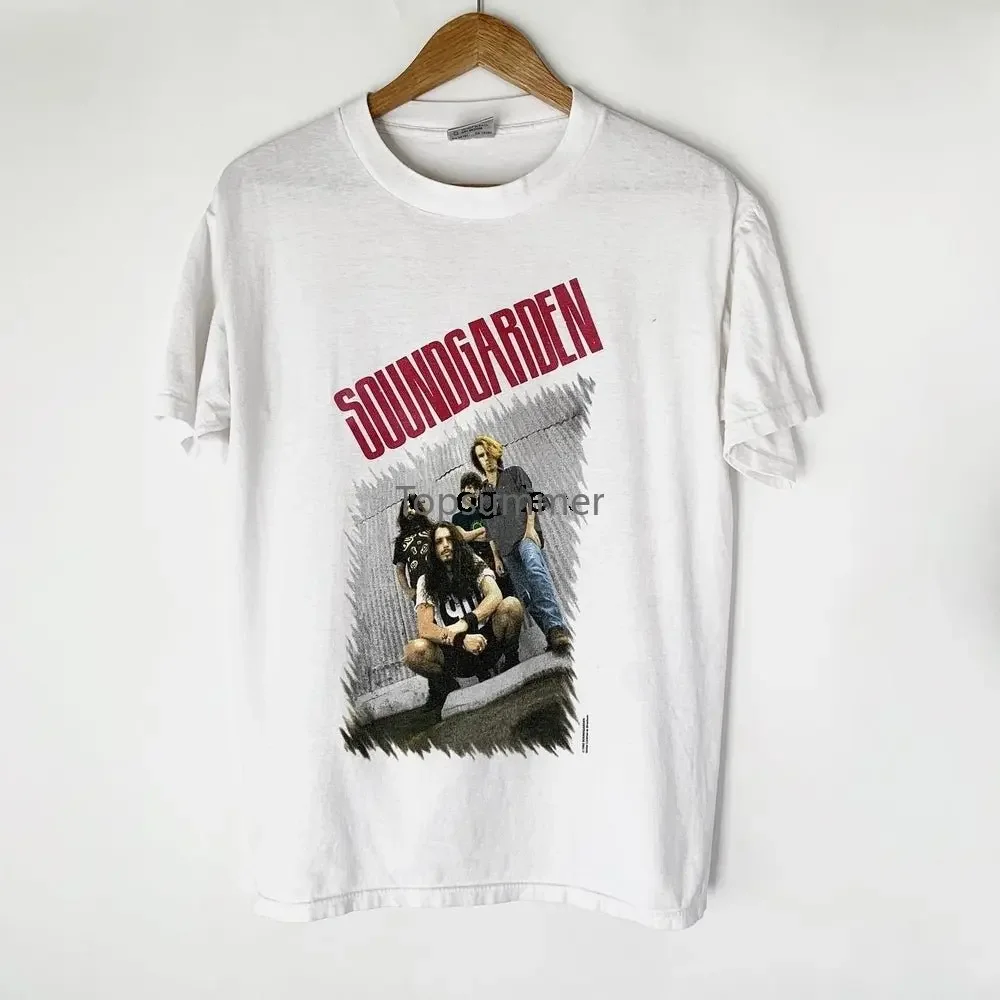 

1992 Soundgarden Badmotorfinger Vintage Tour Band Grunge Rock Shirt 90S 1990S