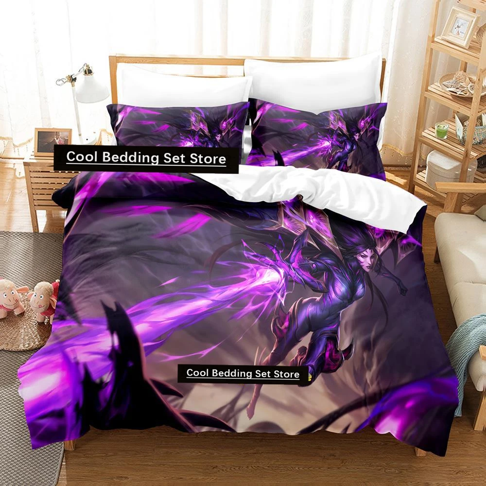 

Cool Kai Sa Bedding Set Single Twin Full Queen King Size Bed Set Adult Kid Bedroom Duvetcover Sets Anime parure de lit Bed