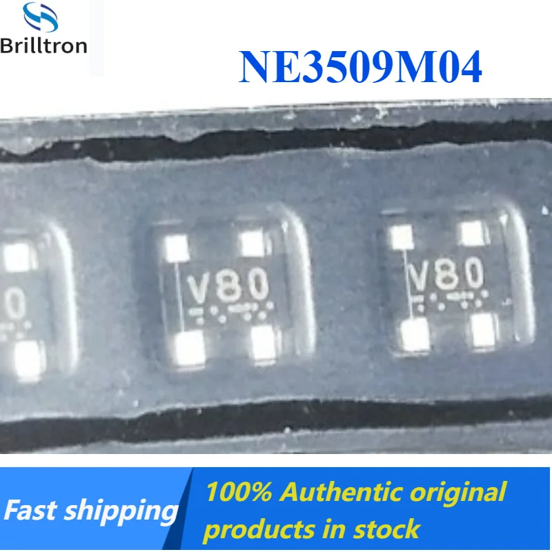 

10-30PCS Original NE3509M04-T2-A SOT343F V80 RF Transistor V80 Chip NE3509M04 Original Stock Available, Fast Shipping.