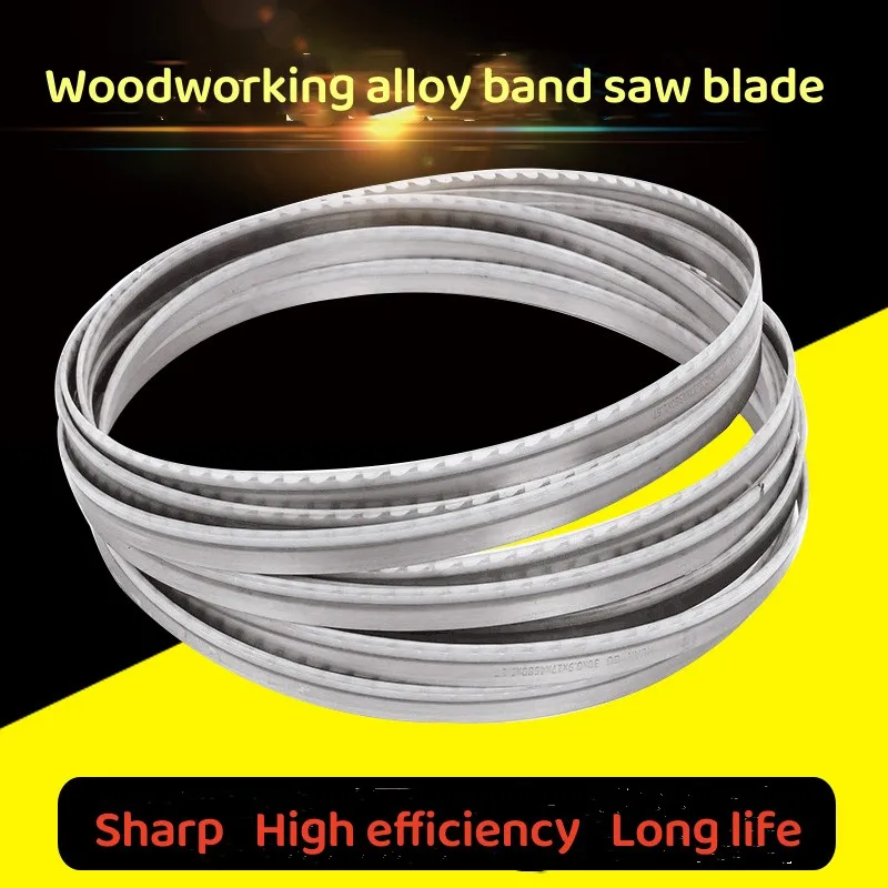 Dekoly  Woodworking Tungsten Steel Carbide Wood Band Saw Blade for Woodworking Machine  Cutting Hardwood