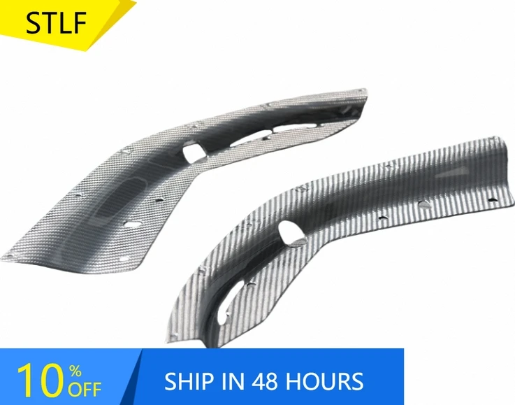 

STLFManufactory Performance Parts Carbon Fiber Front Lip Set with Inner Liner Decorative Inner Fender Flares