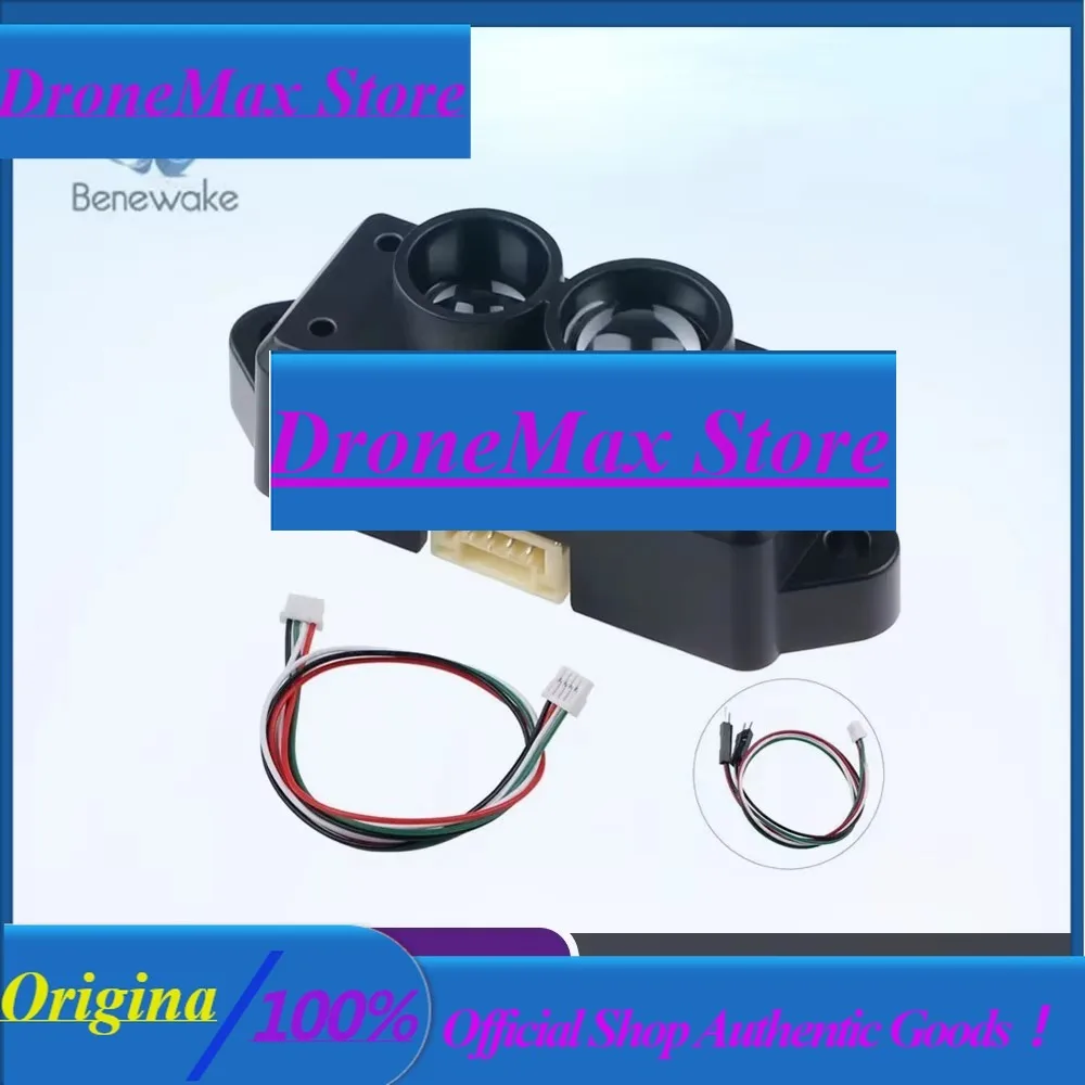 DroMaBenewake TFmini-S Lidar TOF Single Point Micro Sensor UART & IIC 0.1-12m Range Sensor Module