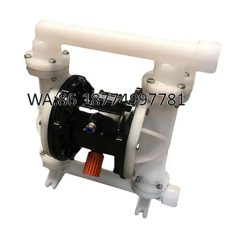 custom High Pressure Industrial Double Diaphragm Pump Pneumatic Power Source for Hongtao QBY Model Cast Iron Stainless Steel
