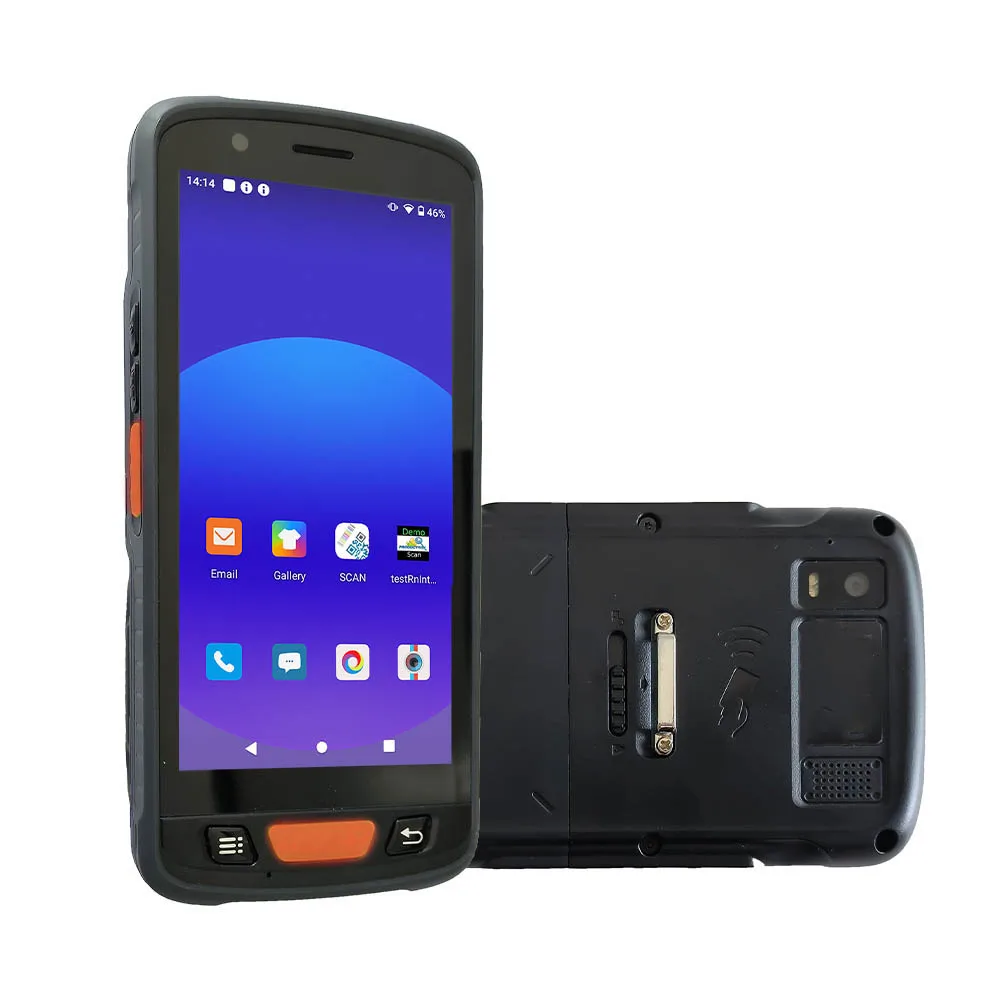 V17 RFID PDA Mobile Computer Data Collector Terminal Industrial Rugged Pdas Android Barcode Scanner Handheld Pda