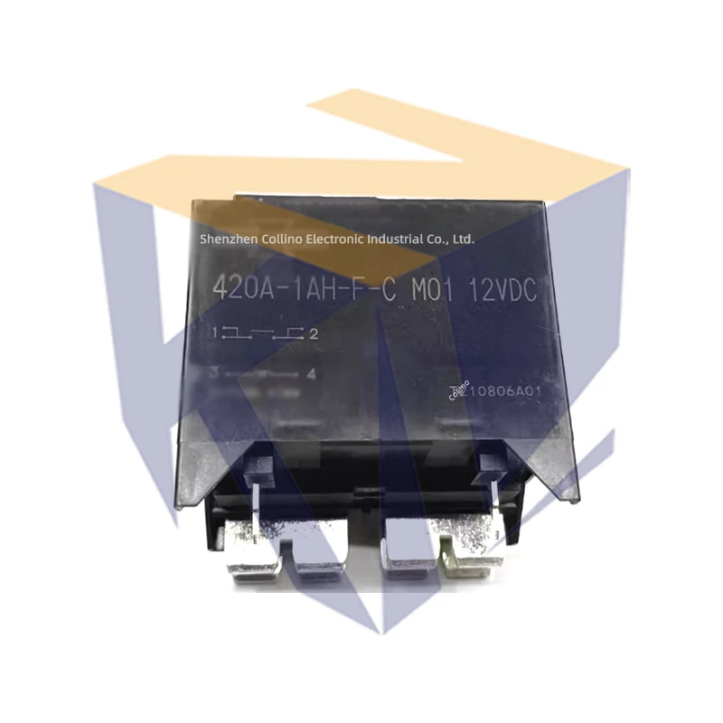 1pcs 420A-1AH-F-C M01 12VDC 4-Pin Solar Photovoltaic Power Inverter Relay
