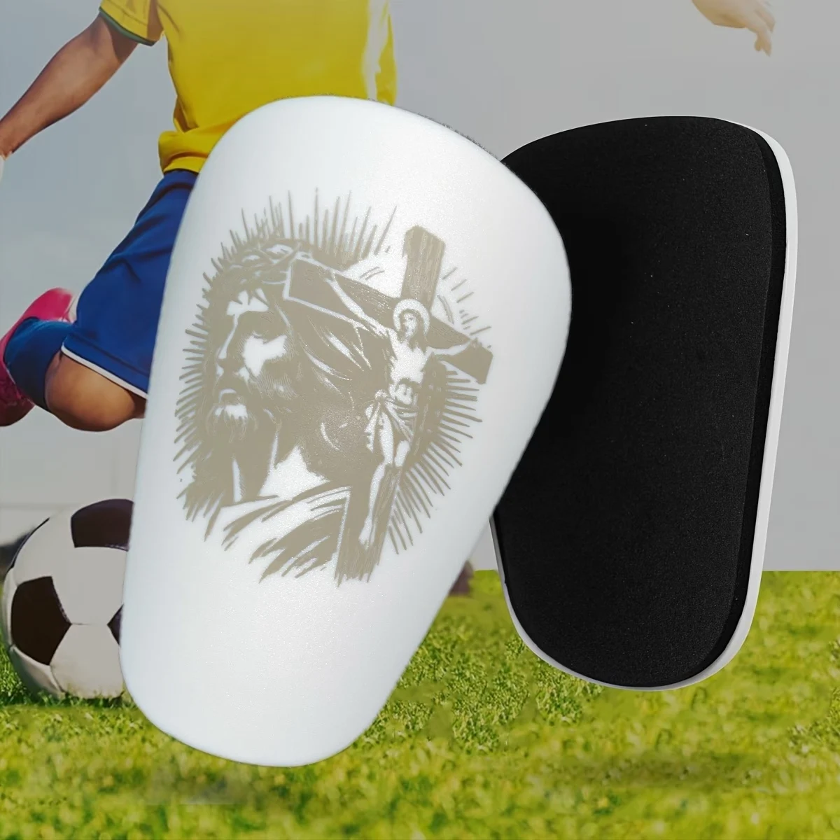 1Pair Soccer Leg Pads For Kids And Adults  Training Shin Pads For Soccer Training Equipment Shin Pads For Feet Shin Guard