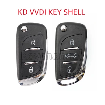 2/3 Taste Auto Schlüssel Shell KD B11 NB11 Xhorse XKDS00EN XNDS00EN XEDS01EN Fernbedienung Fall VVDI KEYDIY Flip Schlüssel Shell DS Typ Schlüssel Shell