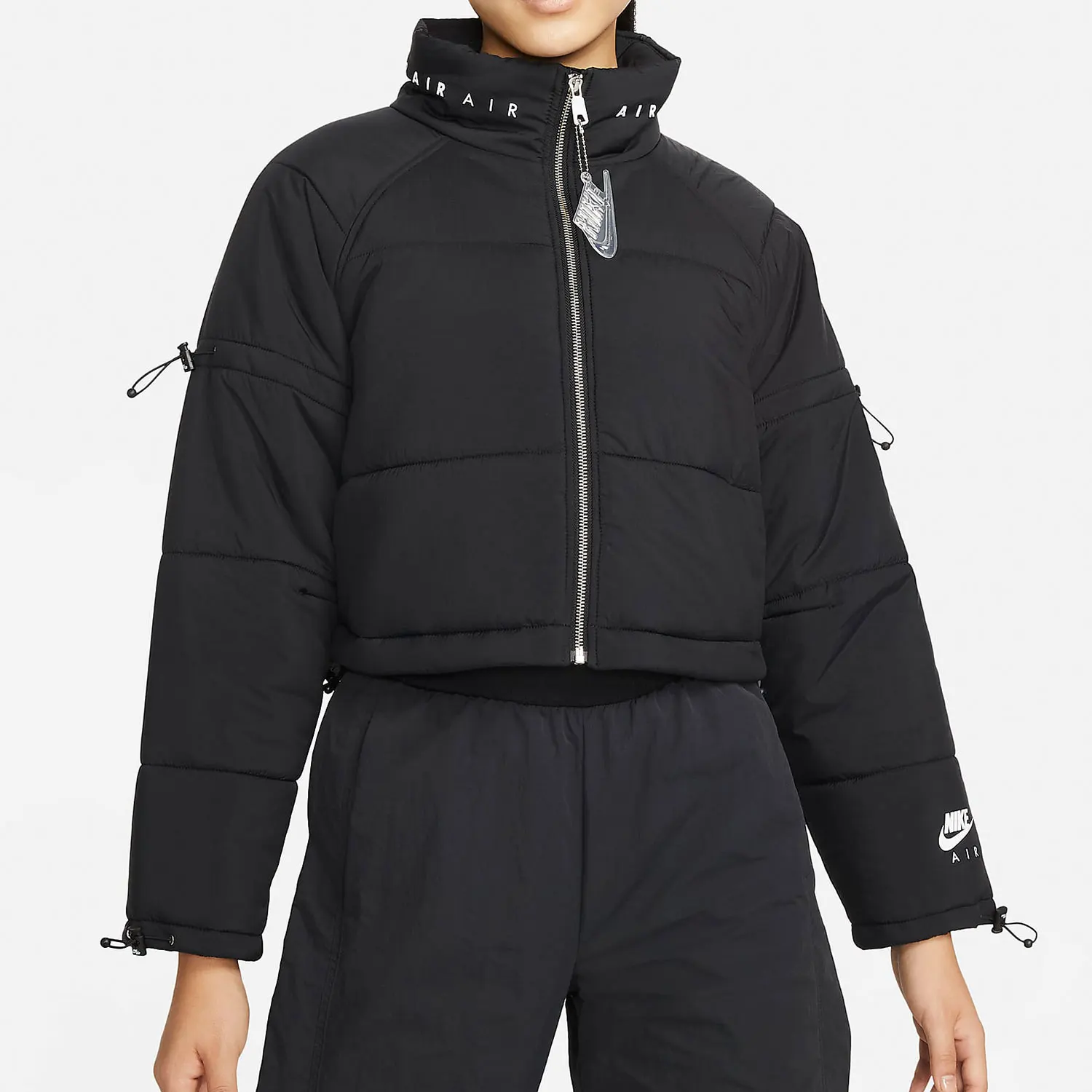 Nike genuine casual women's fashionable and trendy sports warm and windproof cotton clothing DM1722-010