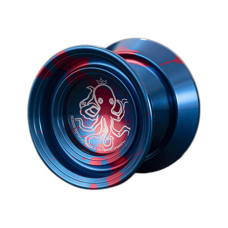 

T84C-BEBOO YOYO Профессиональное волшебное йо-йо, металлическое йо-йо с 10 шарикоподшипниками, неотзывчее йо-йо для детей, взрослых и начинающих