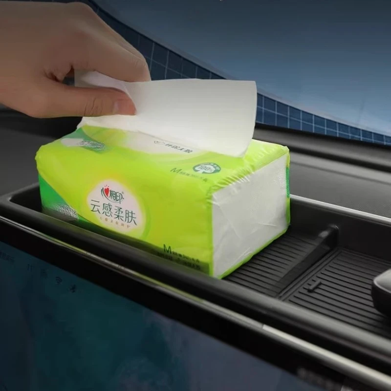 For Volkswagen Passat Pro 2025 Car Central Control Screen Rear Storage Box Storage Supplies Complete Modification Accessories