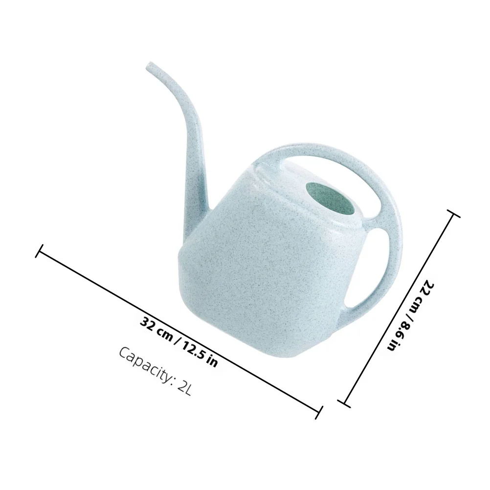 غلاية سقي الزهور البستنة، علبة سقاية محمولة، مقبض مريح، صناعة متقنة، سعة واسعة، لمسة نهائية حديثة #5