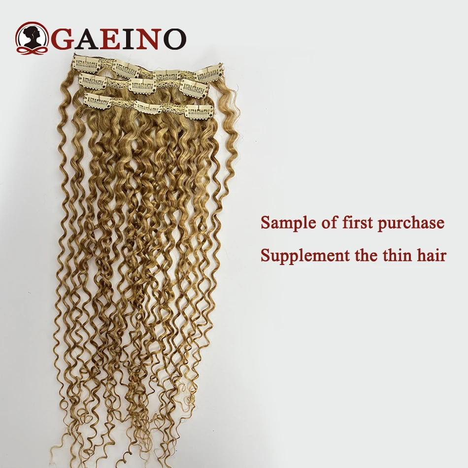 Clip riccia crespa nelle esten - Clip In Hair Piece recensione e prezzo