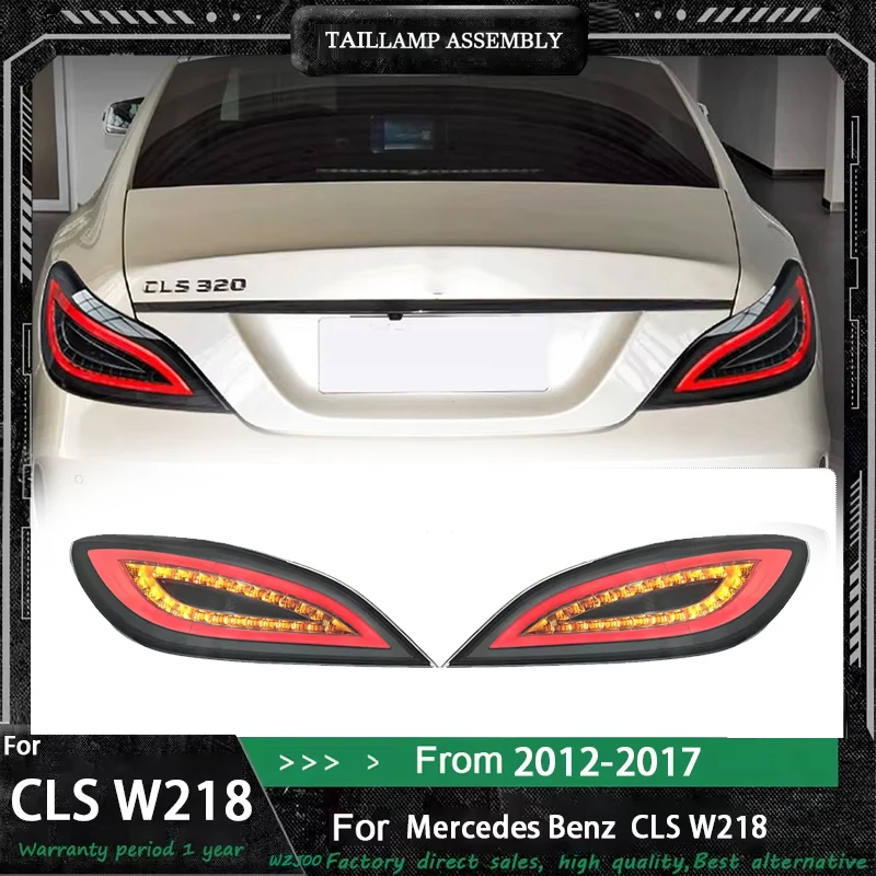 

Автомобильные фары для Benz CLS W218 2012-2017, задний фонарь, светодиодный проектор, задний фонарь, дневные ходовые огни, автомобильные аксессуары