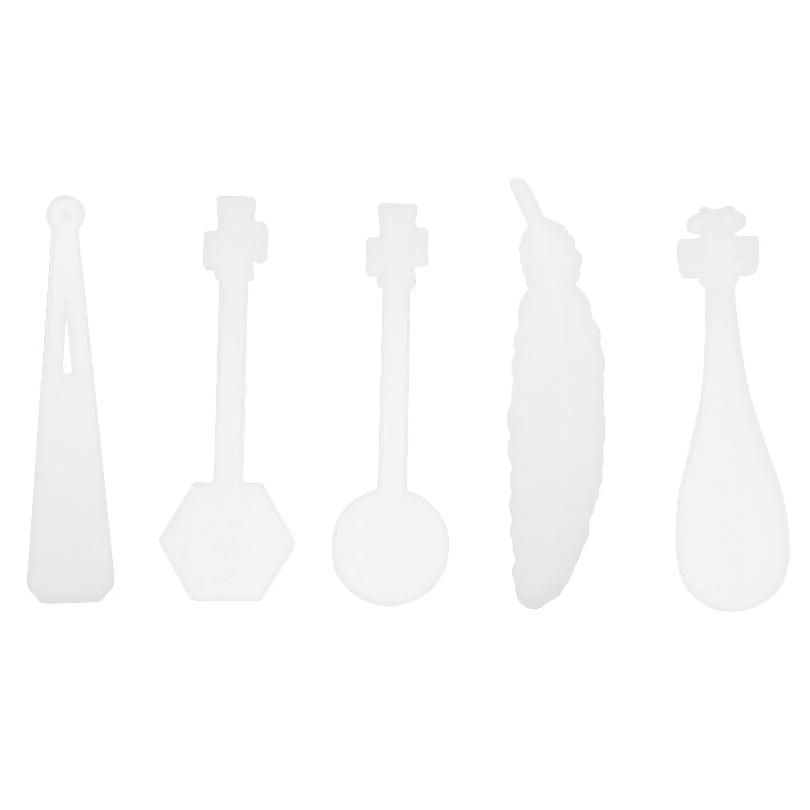 

Набор из 5 силиконовых форм для закладок с кристаллами, для эпоксидной смолы, DIY, для изготовления закладок, подвесок для телефонов, домашних украшений, подарков