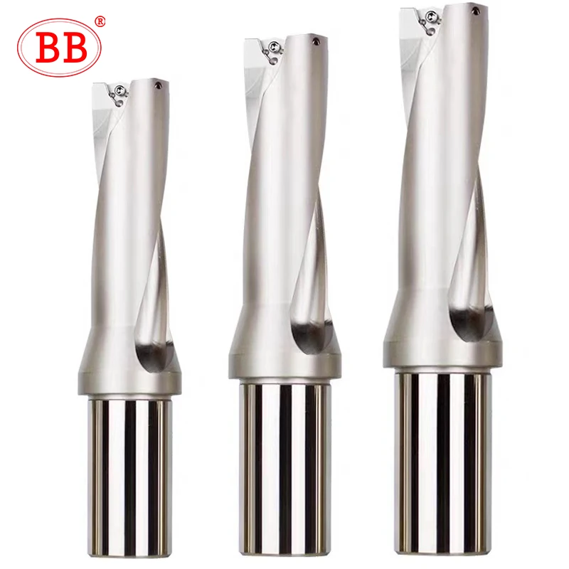 BB WC Wiertarka wymienna Tokarka Szybka wiertarka U CNC Wysokowydajne tworzenie otworów 2D 3D 4D WCMT Płytka węglikowa Stal aluminiowa